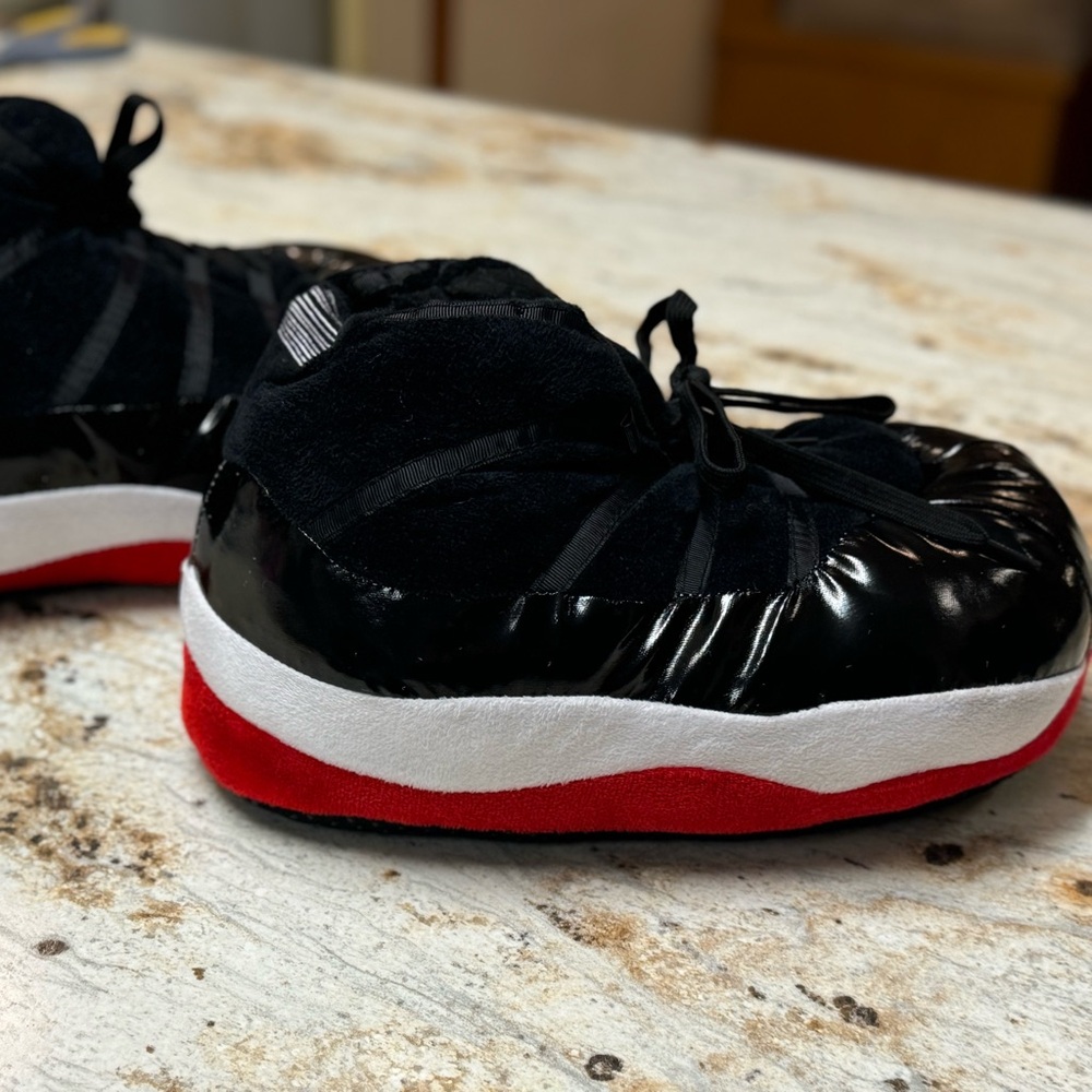 Sneaker Slippers Big Kid OS. Soleslip Plush Sneakers Trendy & Cozy!